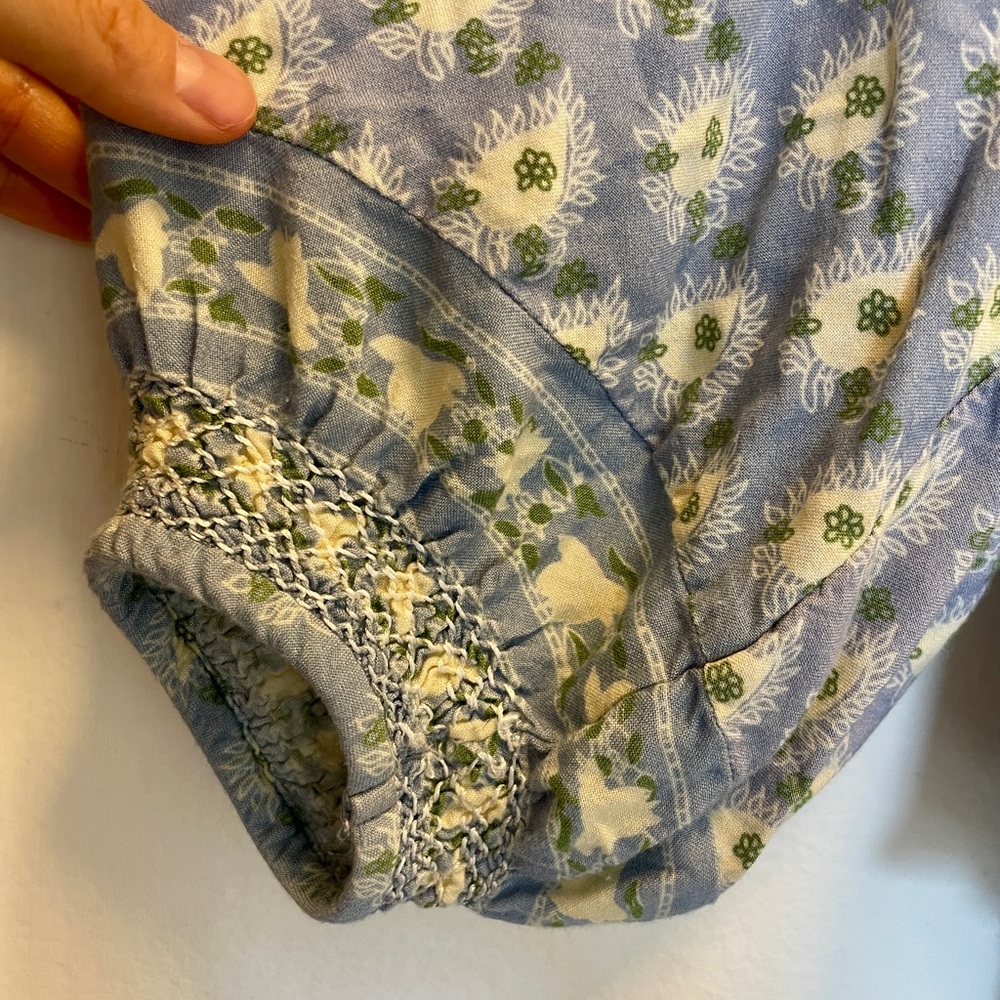 Jen’s Pirate Booty Lavender Blue Blouse - Picture 5 of 9